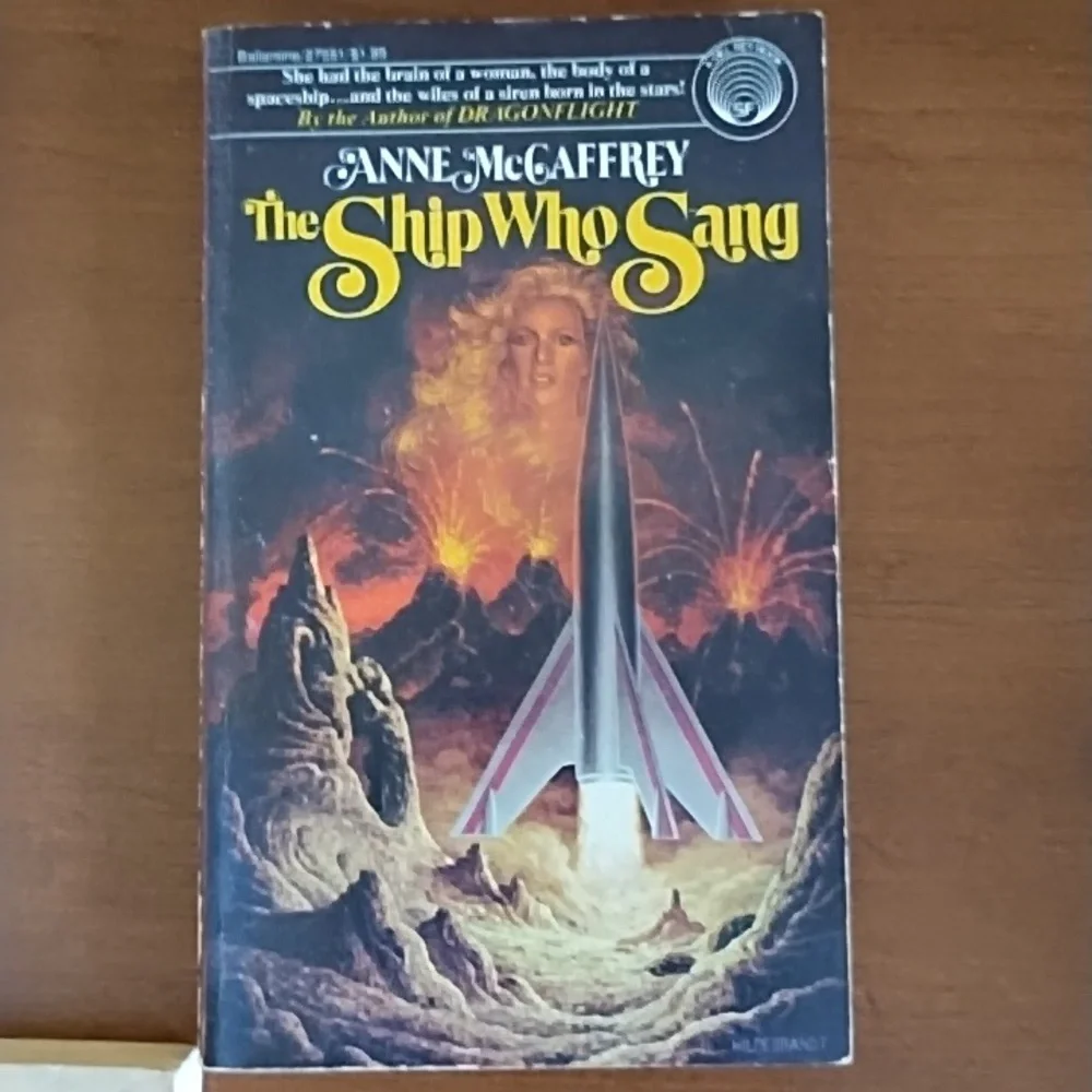 Anne McCaffrey 5 Books Vintage Fantasy Science Fiction Romance Space Travel